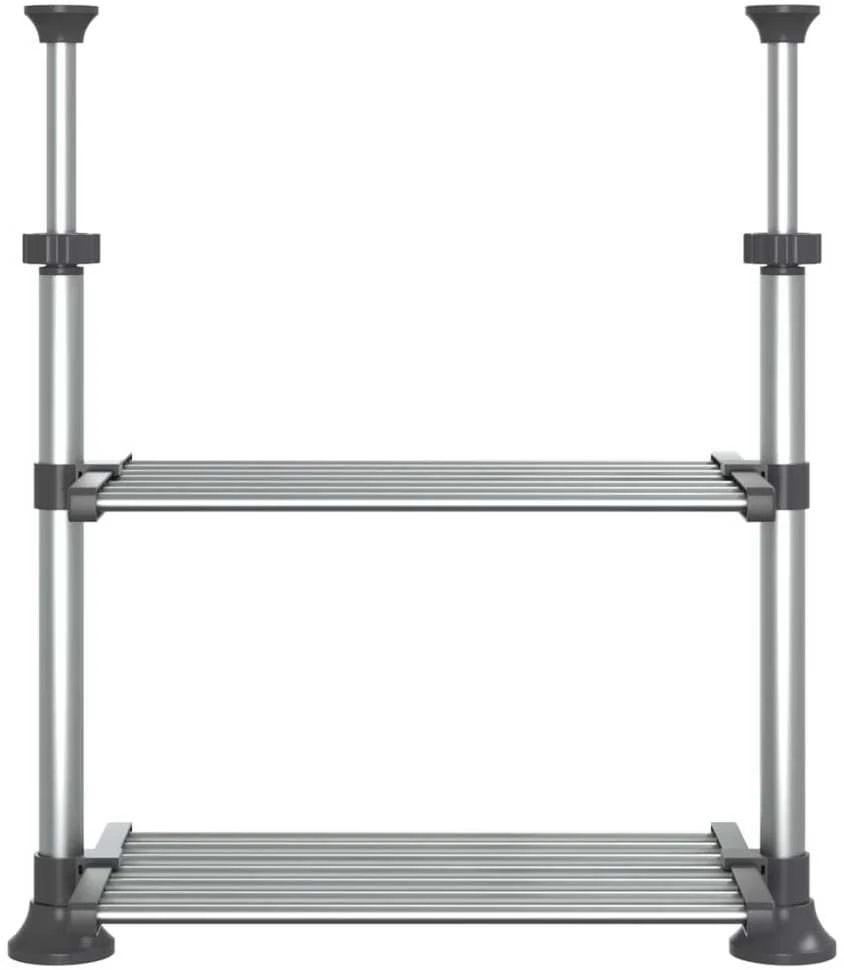 Virtuvės lentyna, 50x25x(50–70)cm, aliuminis