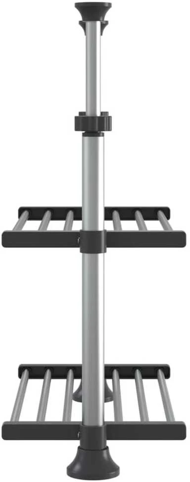 Virtuvės lentyna, 50x25x(50–70)cm, aliuminis
