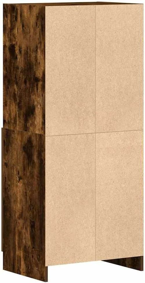 Virtuvės spintelė, dūminio ąžuolo, 57x41,5x131,5cm, mediena