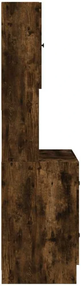 Virtuvės spintelė, dūminio ąžuolo, 95x50x180cm, mediena