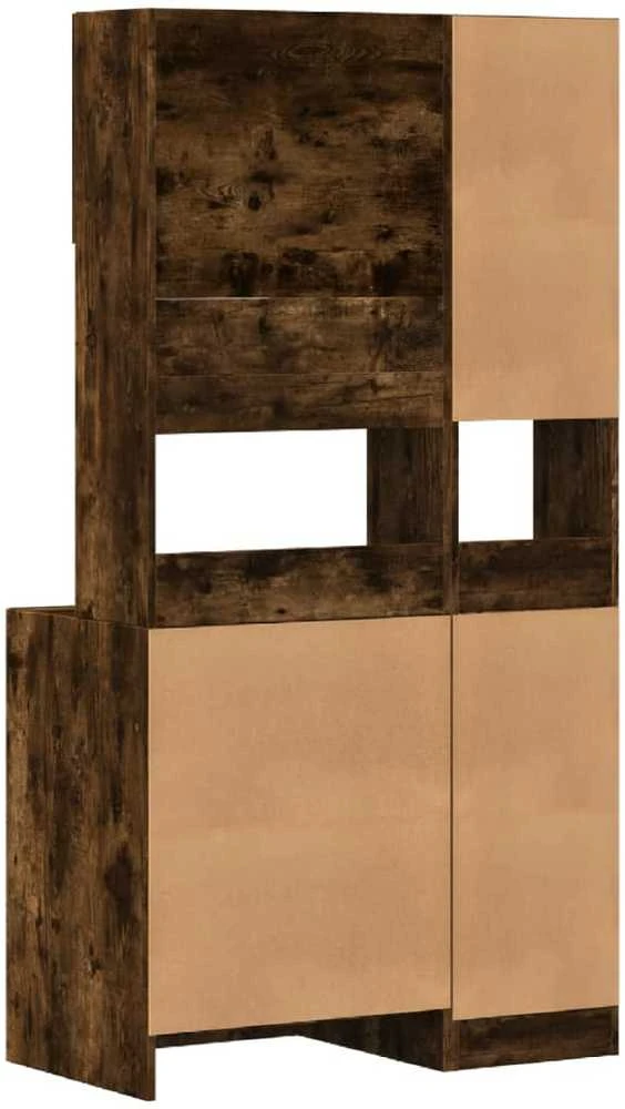 Virtuvės spintelė, dūminio ąžuolo, 95x50x180cm, mediena