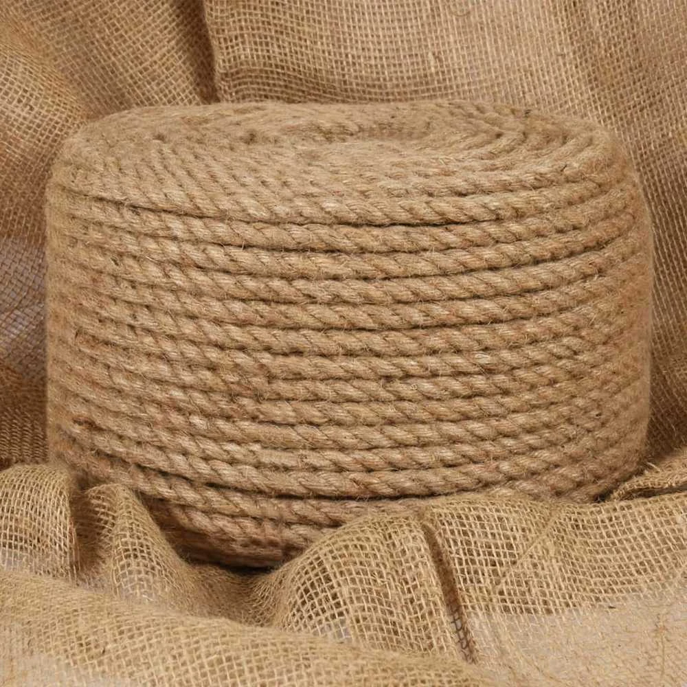 Virvė, 100% džiutas, 14mm, 100m