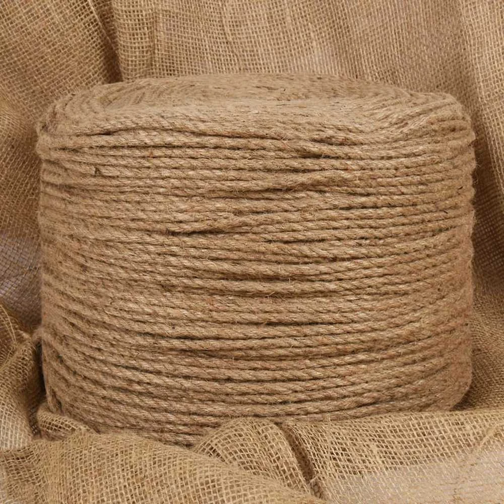 Virvė, 100% džiutas, 8mm, 500m