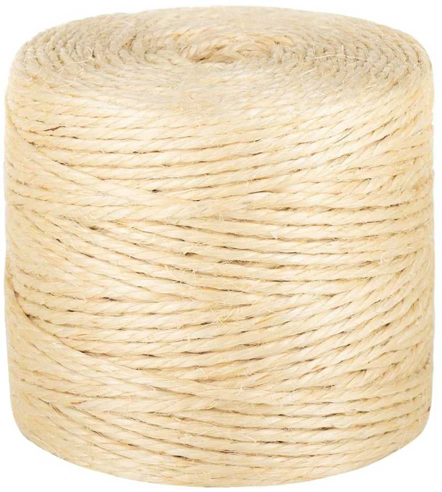 Virvė, 100m, 100% sizalis, 4mm