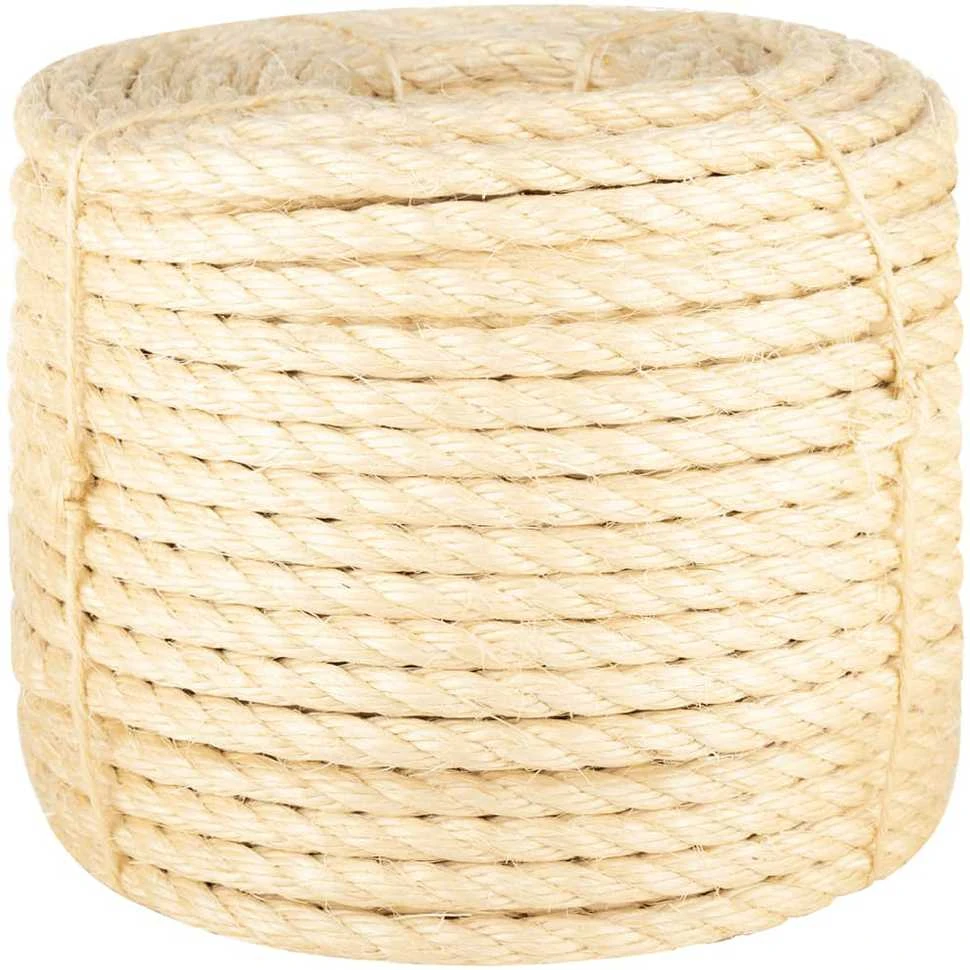 Virvė, 25m, 100% sizalis, 14mm