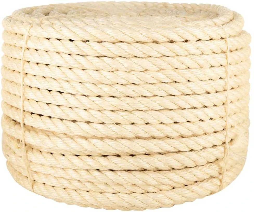 Virvė, 25m, 100% sizalis, 20mm