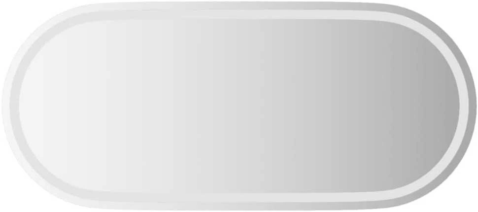 Vonios kambario LED veidrodis, 100x45cm, ovalus