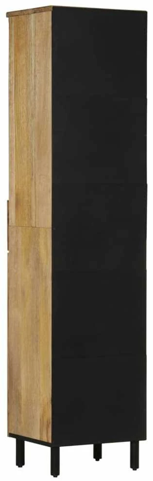 Vonios kambario spintelė, 38x33x160cm, mango medienos masyvas