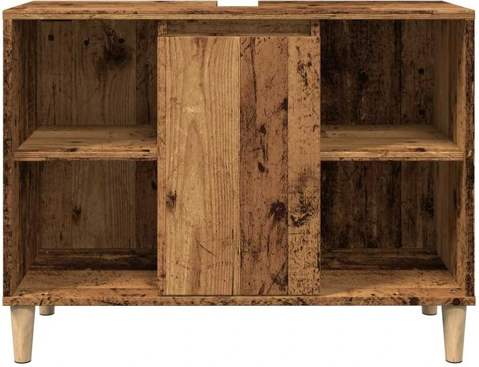 Vonios kambario spintelė, medienos, 80x33x60cm, mediena