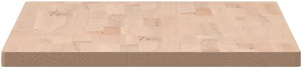 Vonios kambario stalviršis, 100x50x2,5 cm, bukmedžio masyvas