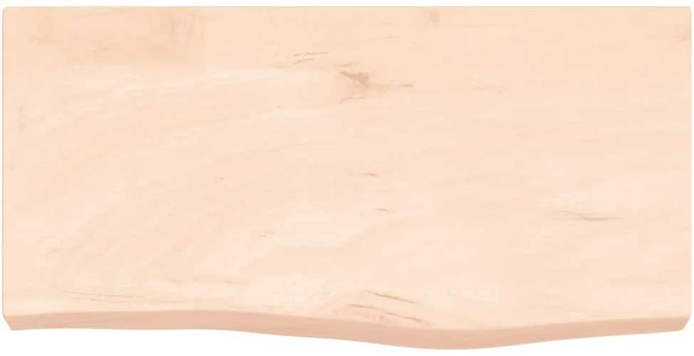 Vonios kambario stalviršis, 60x30x(2–6)cm, medienos masyvas