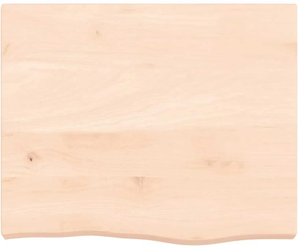 Vonios kambario stalviršis, 60x50x(2-6) cm, medienos masyvas