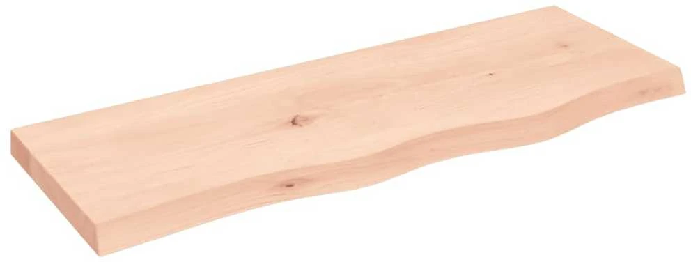 Vonios kambario stalviršis, 80x30x(2–4)cm, medienos masyvas