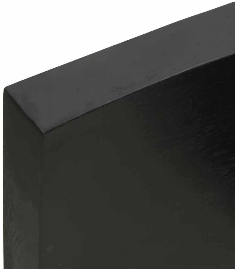 Vonios stalviršis, tamsiai rudas, 60x40x(2-6)cm, mediena