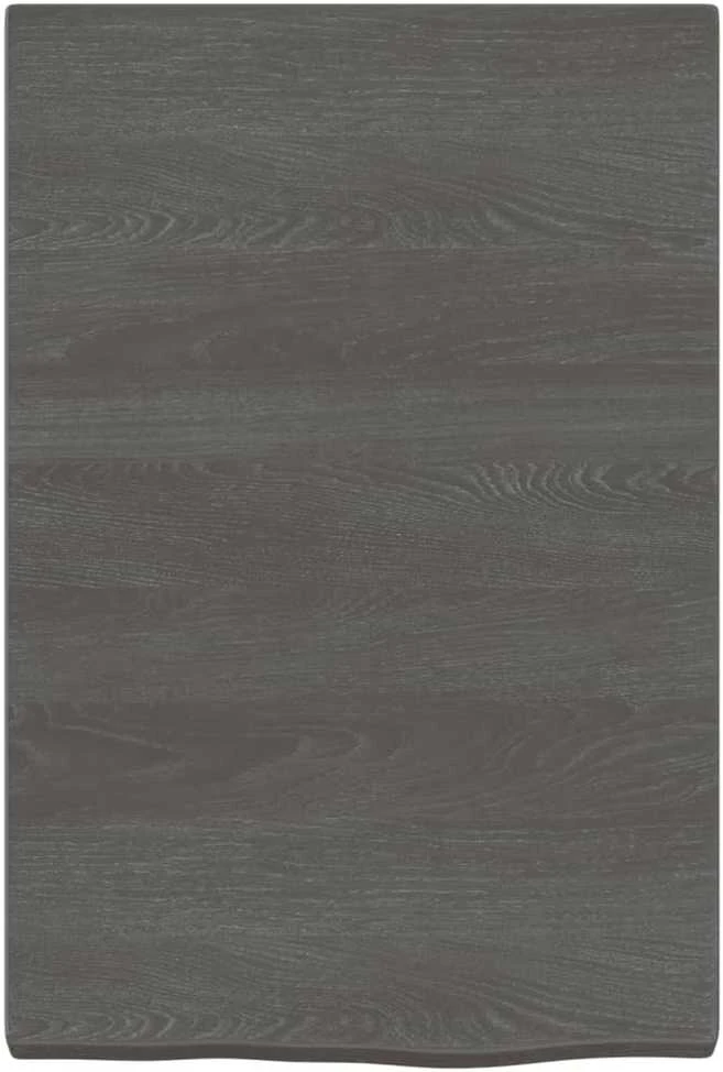 Vonios stalviršis, tamsiai rudas, 40x60x(2-4) cm, mediena