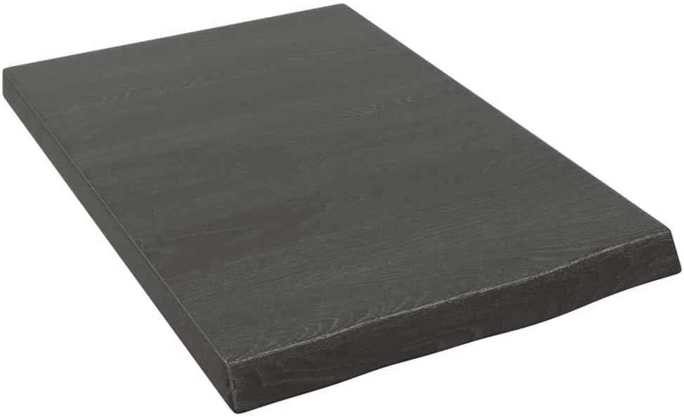 Vonios stalviršis, tamsiai rudas, 40x60x(2-4) cm, mediena