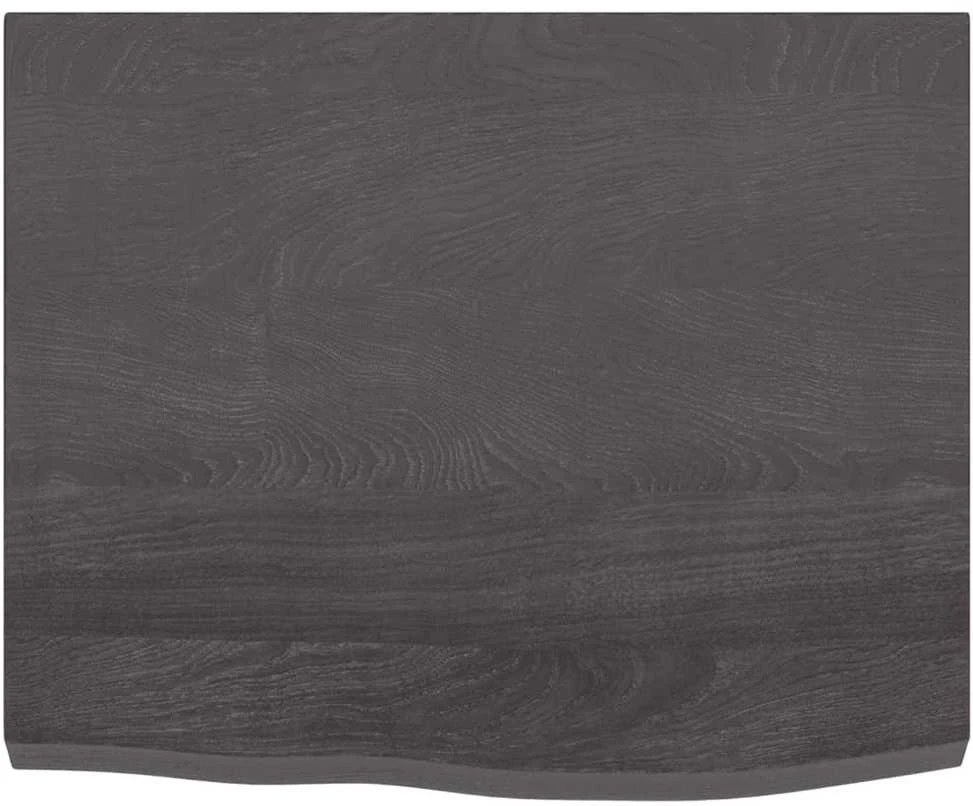 Vonios stalviršis, tamsiai rudas, 60x50x(2-4) cm, mediena