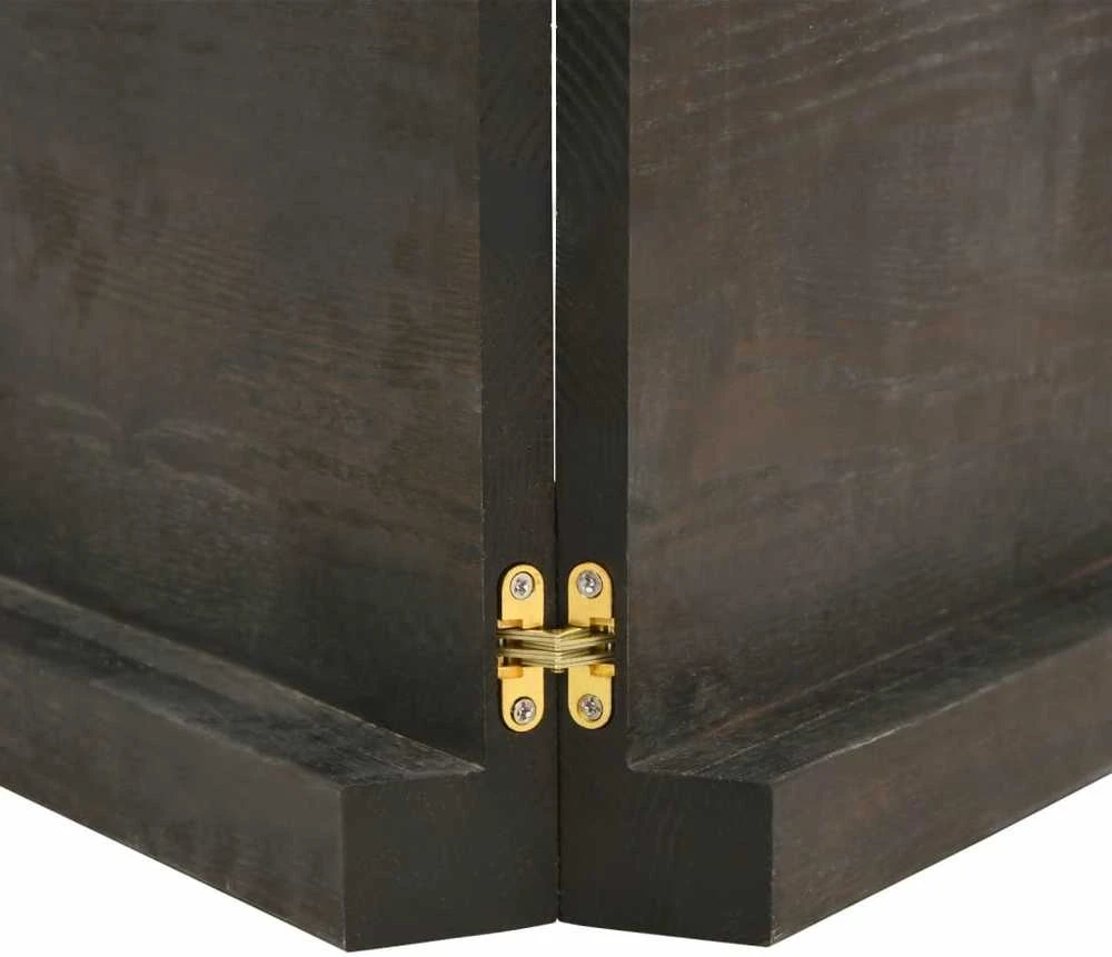 Vonios stalviršis, tamsiai rudas, 160x60x(2-6)cm, mediena