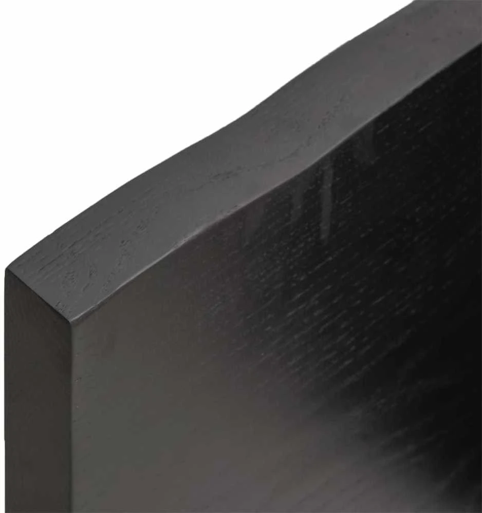 Vonios stalviršis, tamsiai rudas, 160x60x(2-4) cm, mediena