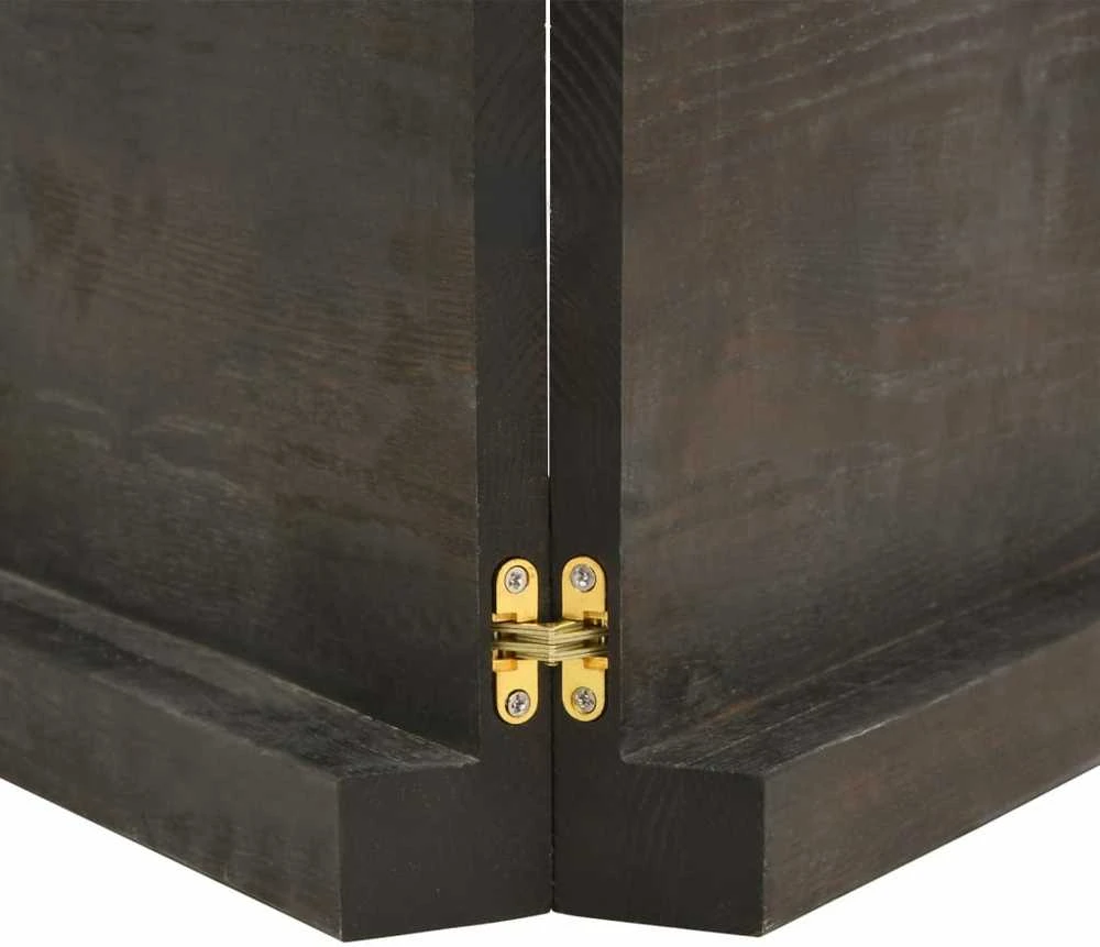 Vonios stalviršis, tamsiai rudas, 180x50x(2-6)cm, mediena