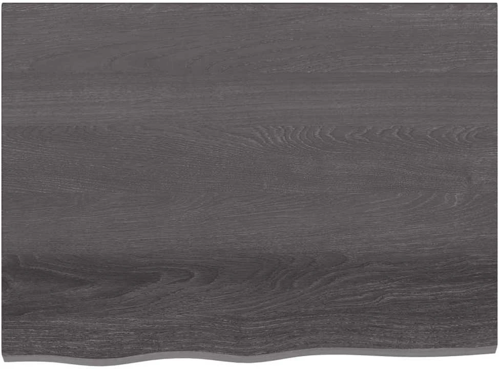 Vonios stalviršis, tamsiai rudas, 80x60x(2-4) cm, mediena