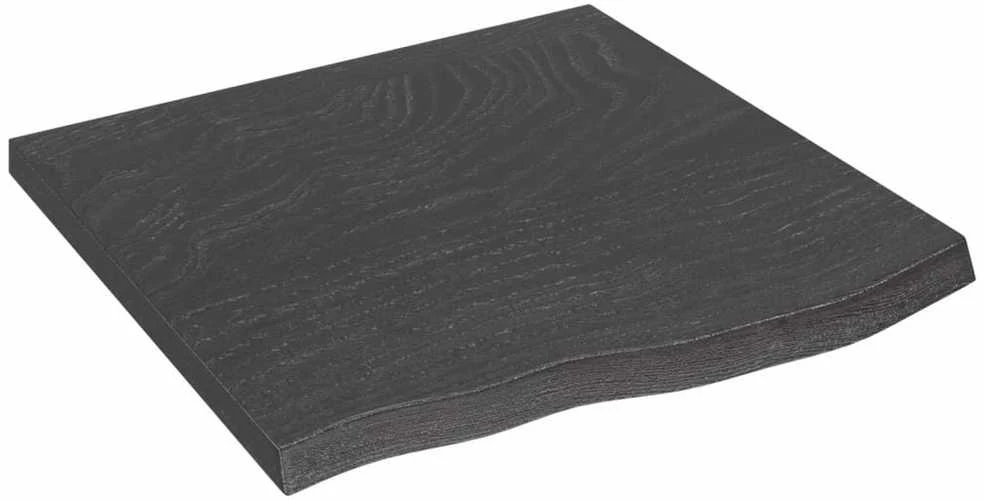 Vonios stalviršis, tamsiai rudas, 60x60x(2-4) cm, mediena