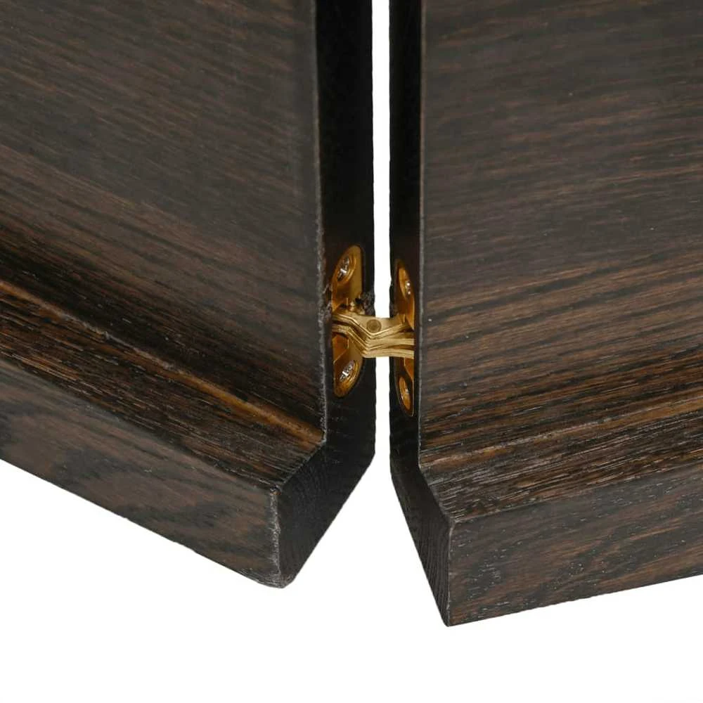 Vonios stalviršis, tamsiai rudas, 140x60x(2-4) cm, mediena