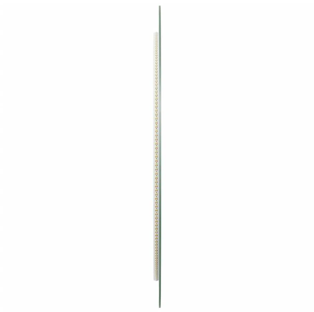 Vonios kambario veidrodis su LED, 70cm, apskritas