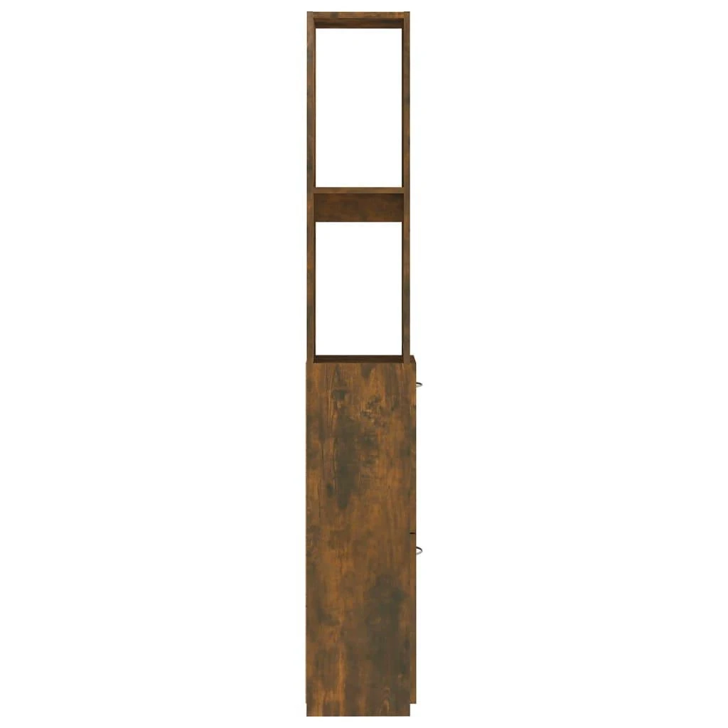 Vonios kambario spintelė, dūminio ąžuolo, 25x26,5x170 cm