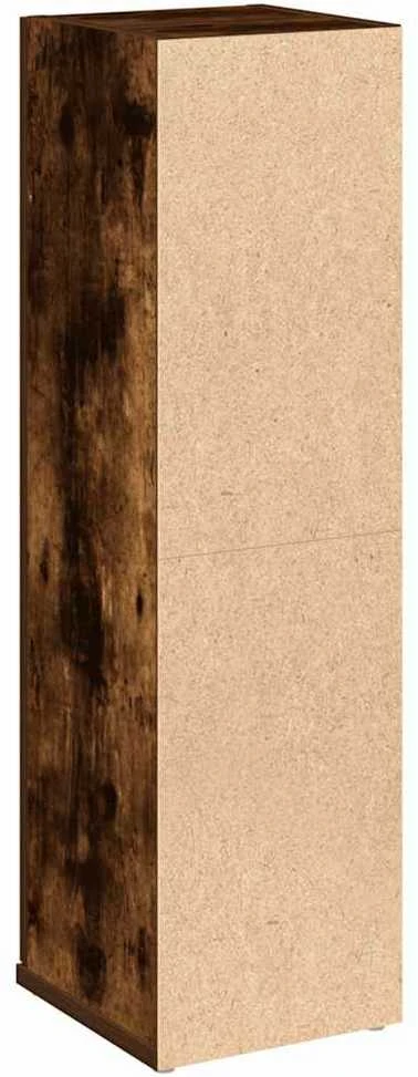 Vonios spintelė su ritinėlių laikikliu, dūminio, 20,5x22x72cm