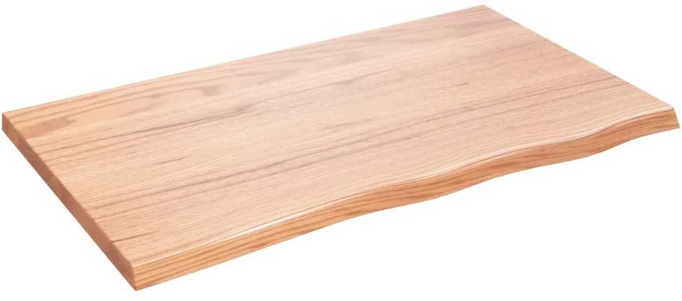 Vonios stalviršis, šviesiai rudas, 100x60x(2-4)cm, mediena