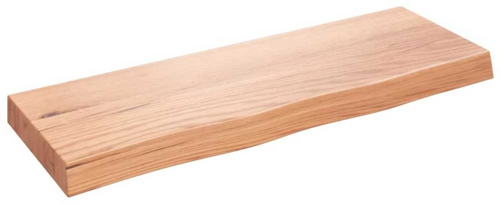 Vonios stalviršis, šviesiai rudas, 80x30x(2–6)cm, mediena