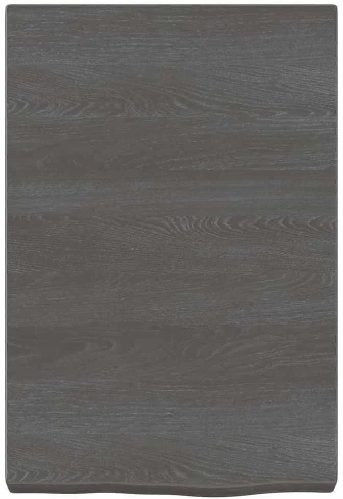 Vonios stalviršis, tamsiai rudas, 40x60x(2–6) cm, mediena