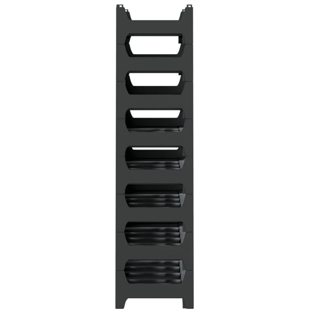 Vyno laikiklis 48 buteliams, PP, sukraunamas