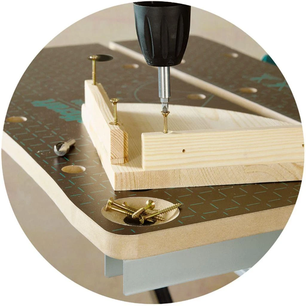 wolfcraft Darbastalis su spaustuvu Master 600, 6182000