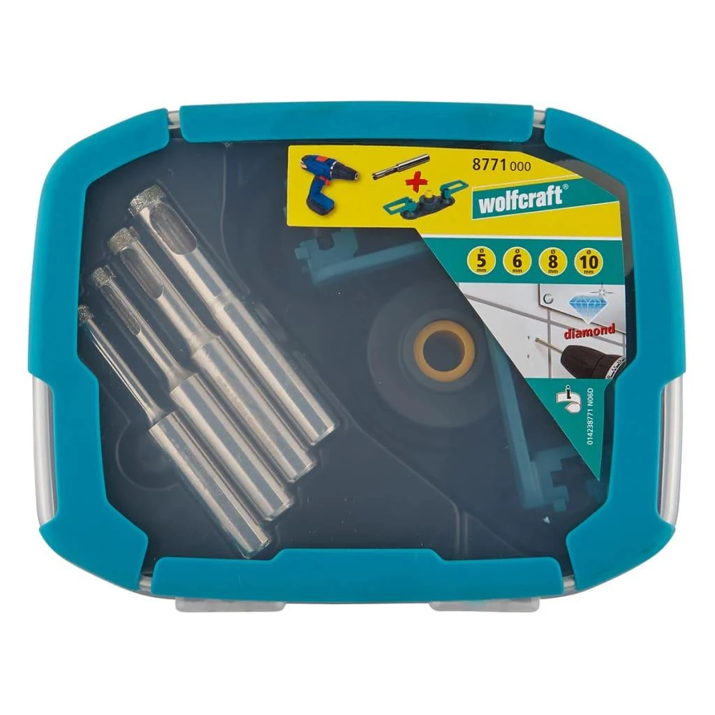 Grąžtas wolfcraft Deimantinių grąžtų komplektas, 8771000