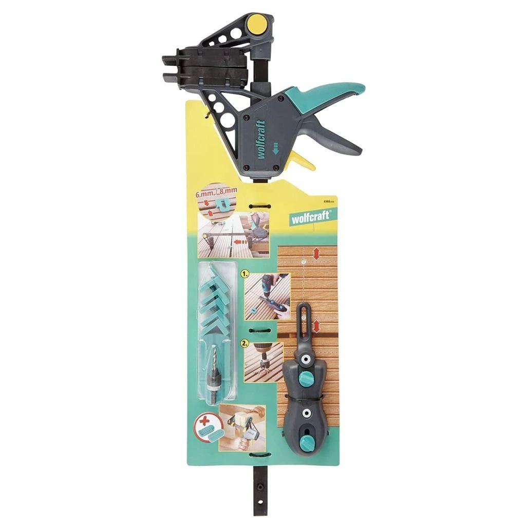 wolfcraft Grindinio klojimo rinkinys, 6988000