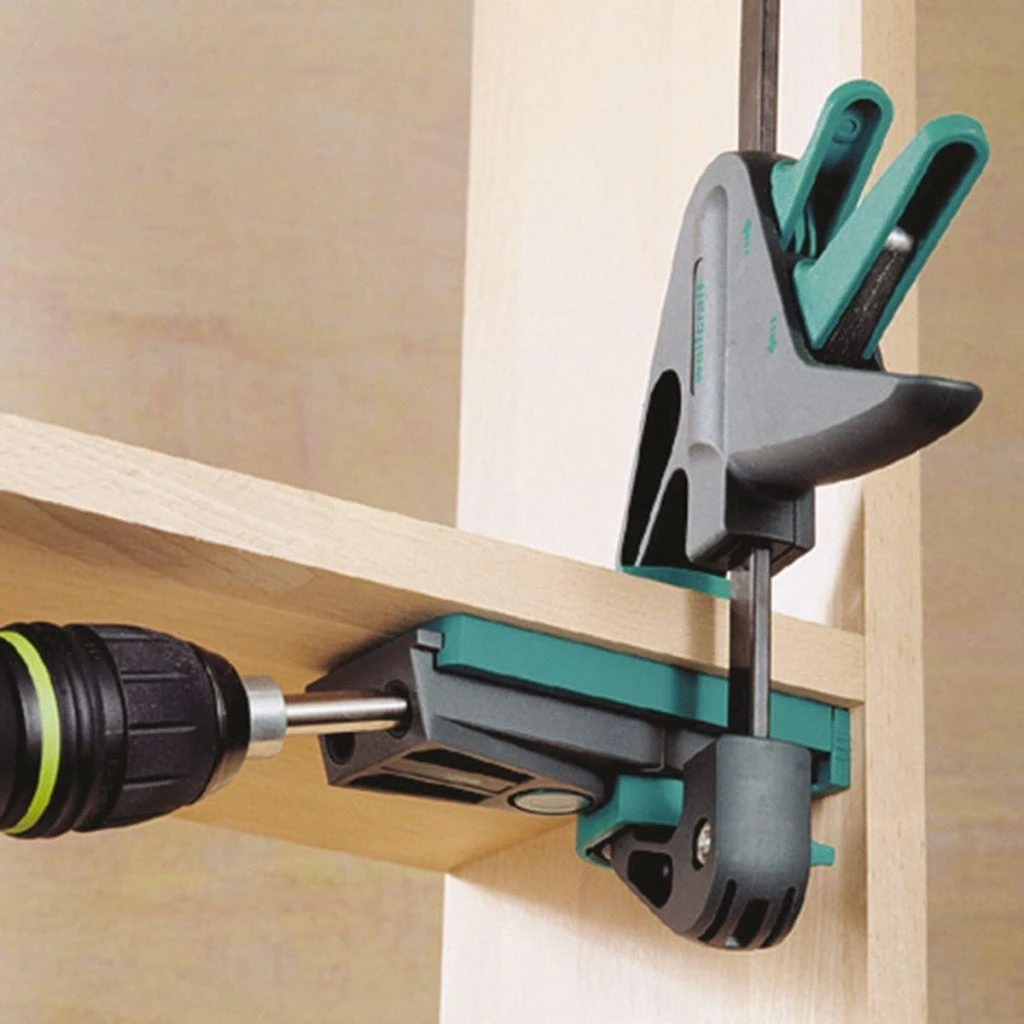 wolfcraft pagalbinis šablonas paslėptų skylių gręžimui 4642000
