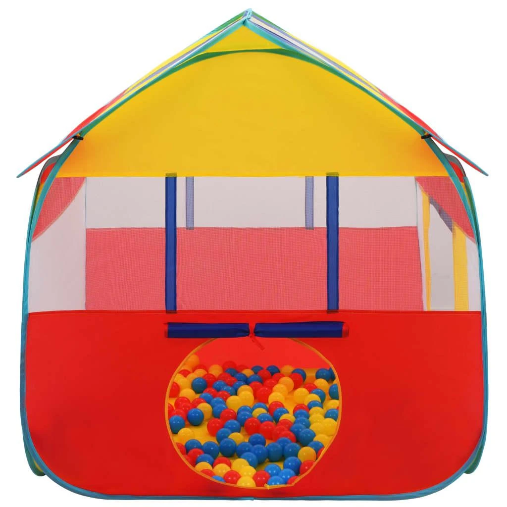 Žaidimų palapinė su 550 kamuoliukų, 123x120x126cm