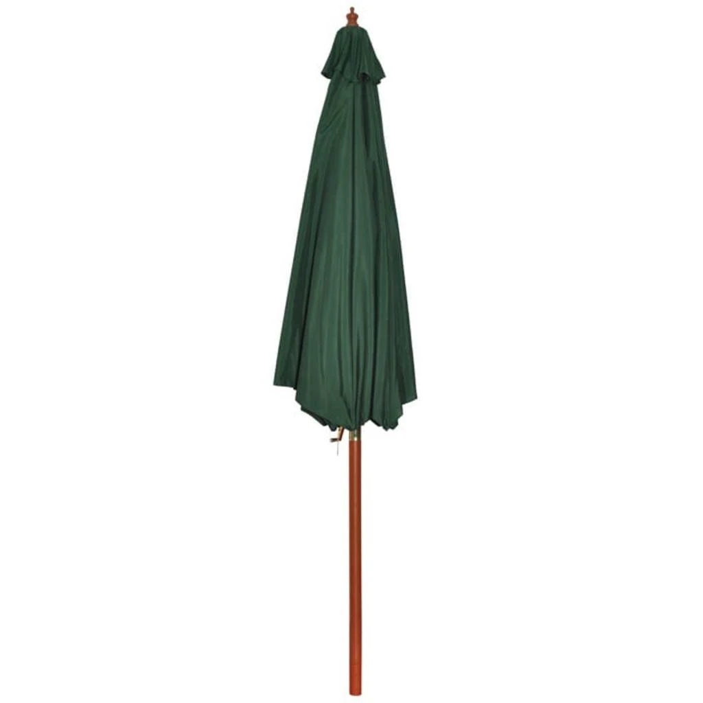 Skėtis nuo saulės, žalios spalvos, 258cm