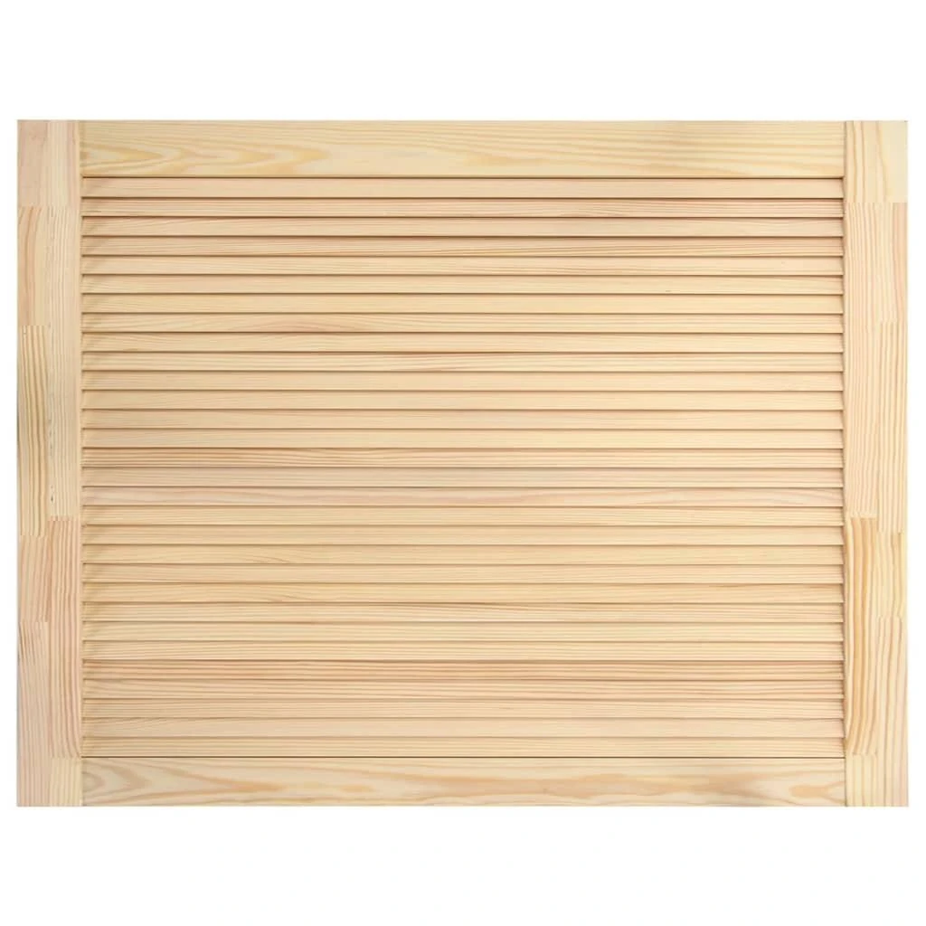Spintelės durelės, 39,5x59,4cm, pušis, žaliuzių dizaino