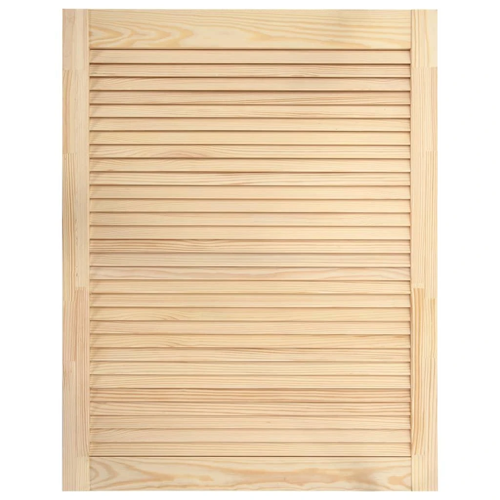 Spintelės durelės, 61,5x39,4cm, pušis, žaliuzių dizaino