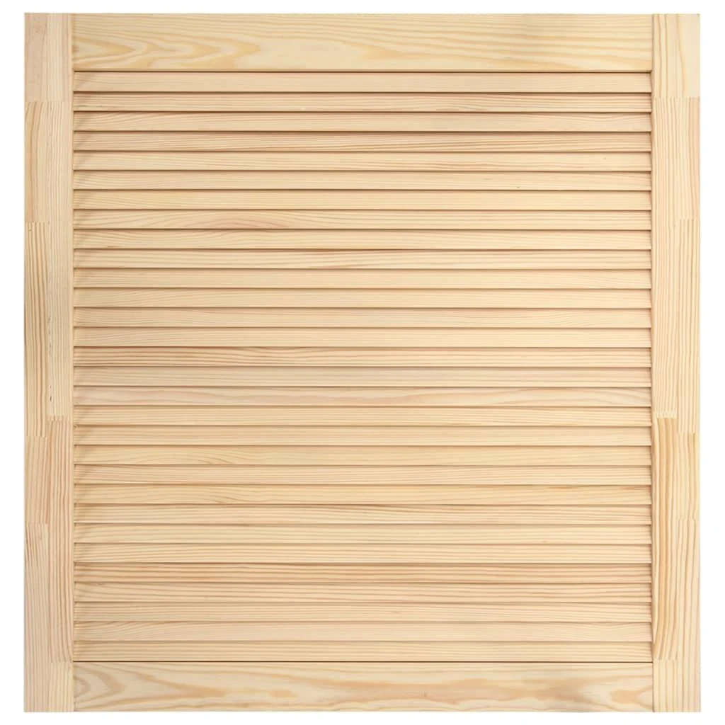 Spintelės durelės, 61,5x59,4cm, pušis, žaliuzių dizaino