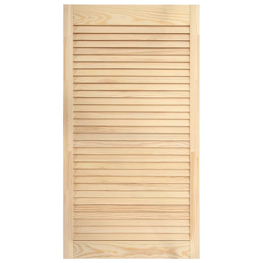 Spintelės durelės, 99,3x39,4cm, pušis, žaliuzių dizaino
