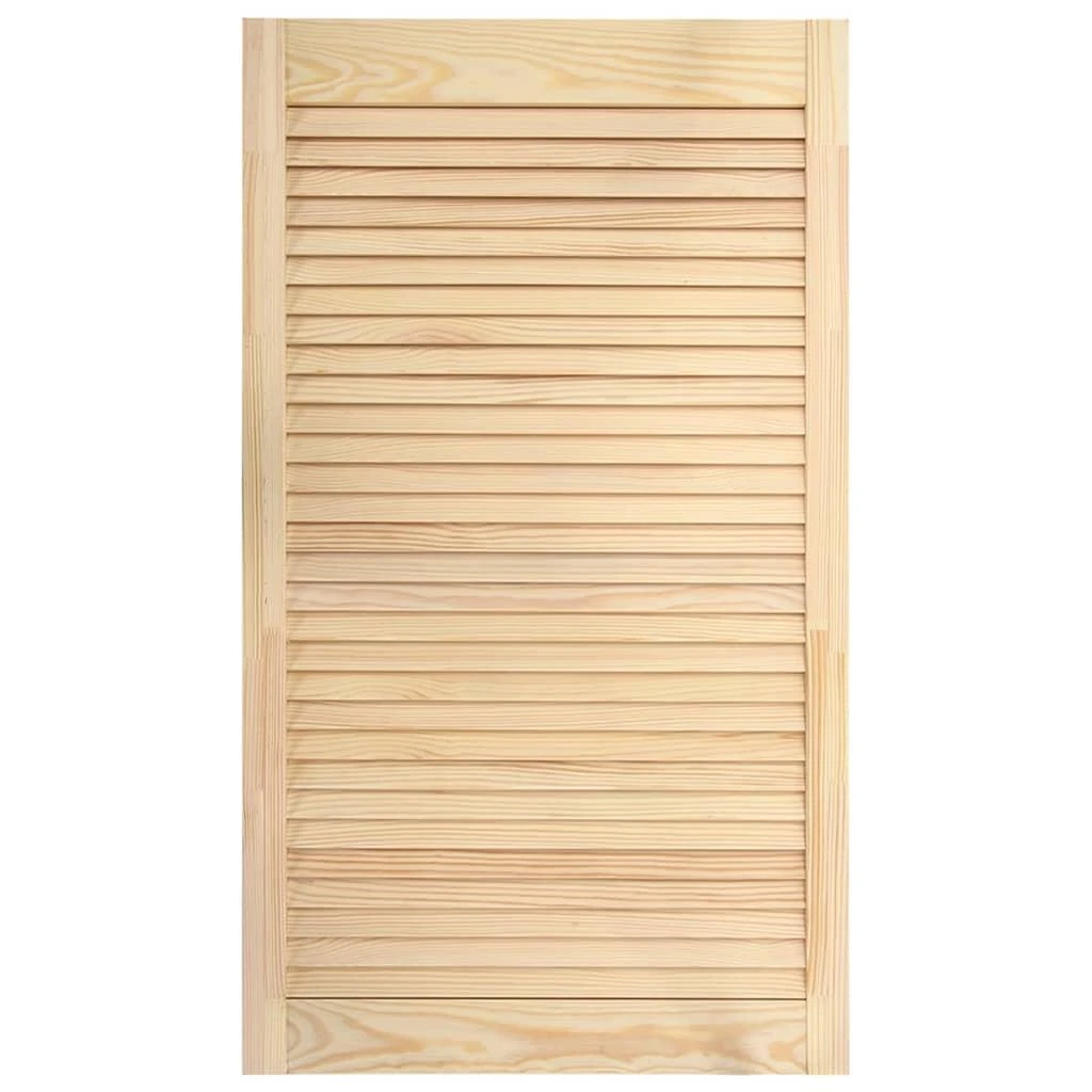 Spintelės durelės, 99,3x49,4cm, pušis, žaliuzių dizaino