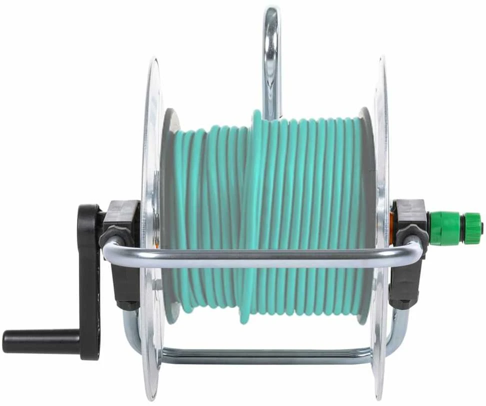 Žarnos ritė 50 m 1/2" arba 35 m 3/4" žarnai, plienas