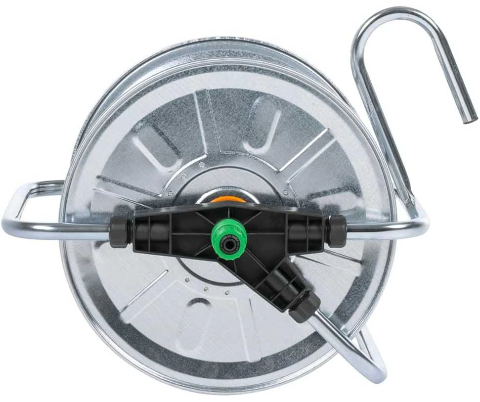 Žarnos ritė 50 m 1/2" arba 35 m 3/4" žarnai, plienas