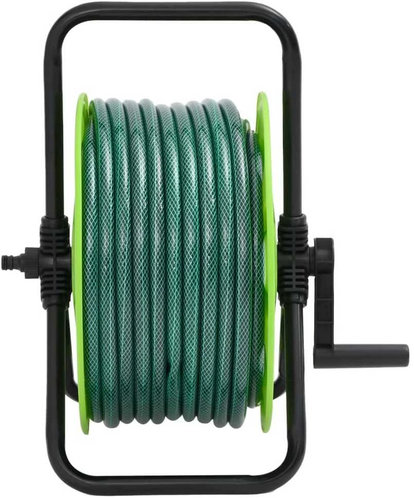 Žarnos ritė su tvirtinimo detalėmis, žalia, 0,75", 20m, PVC