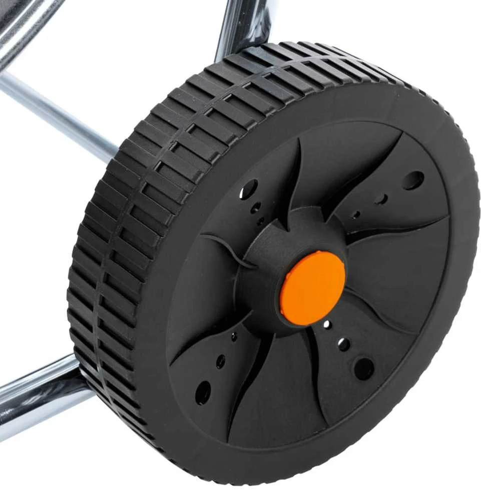 Žarnos ritės vežimėlis 80 m 3/4" žarnai, plienas