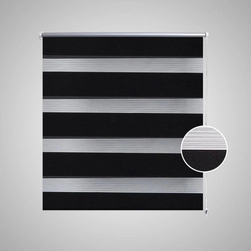 Zebra Žaliuzė, Roletas 100 x 175 cm, Juodas